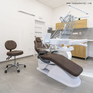 CE Proved Leather Dental Chair with Stable Base And LED Light