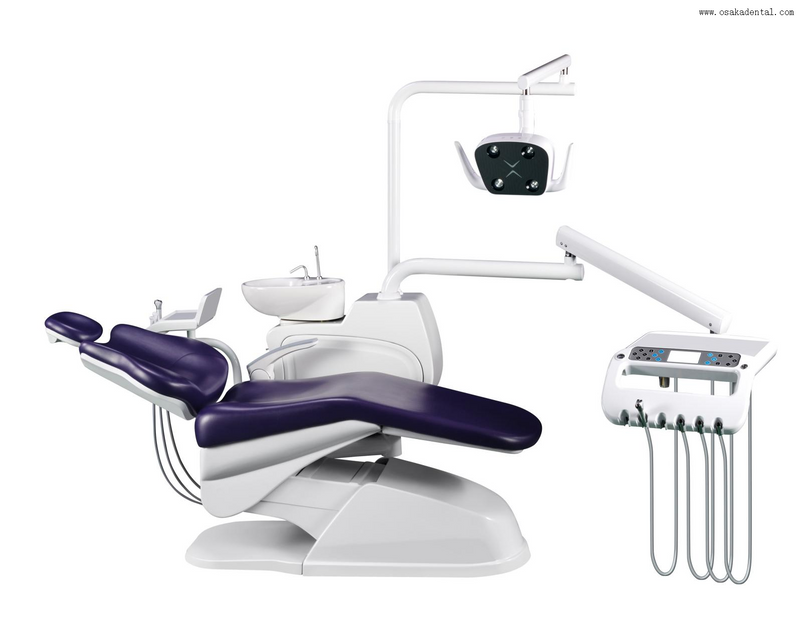 Luxury Fashion Dental Unit for Dentist Clinic With Rotating Sidebox