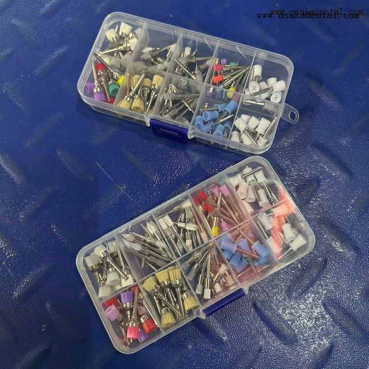Dental Prophy Brush Set Assorted of 100pcs/box PB-Set2