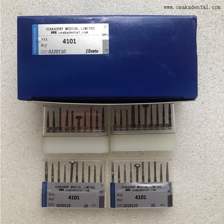 Dental High Speed Handpiece Diamond Burs