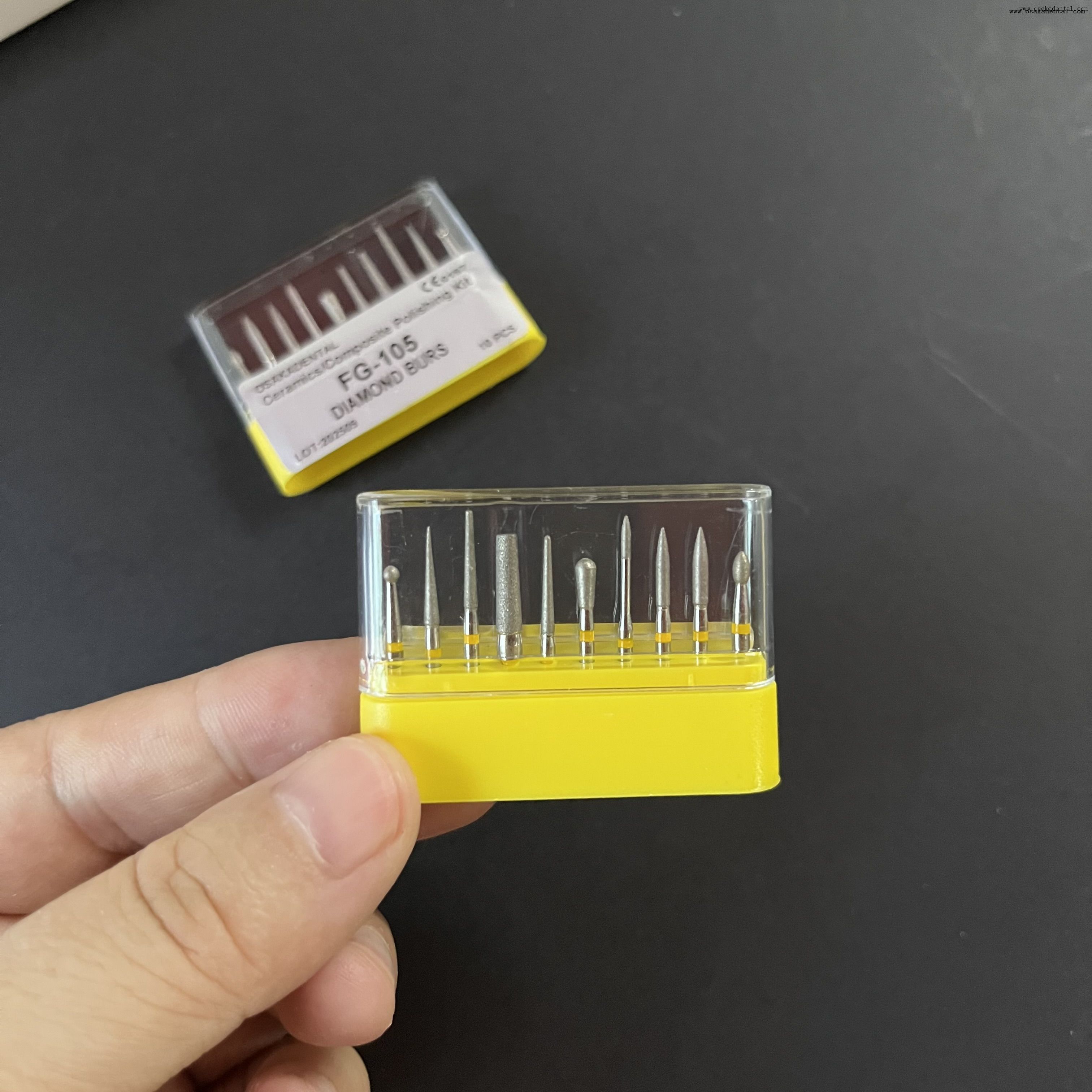 Diamond Burs for Dental Clinic Polishing Use