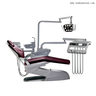 Dental Chair Unit with LED Sensor Dual-colored Lamp