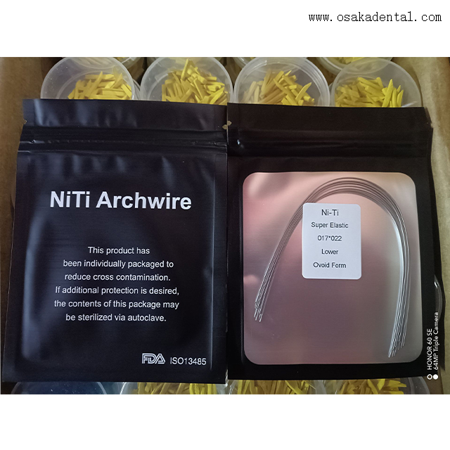 Corrosion-Resistant Stainless Steel Orthodontic Arch Wires