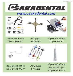 Dental Loupes, Micromotor And Surgical Lamp