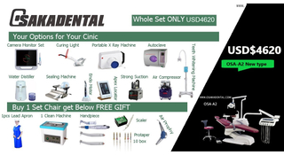 Dental Chair with Dental Handpiece And Full Option for One Dental Clinic