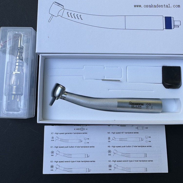 Dental Fiber Optic Handpice with 6 Hole Coupling OSA- F005A1