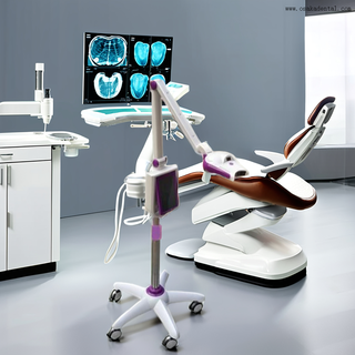 Innovative Teeth Whitening Device for Professional Use for Modern and Futuristic Laboratory Settings