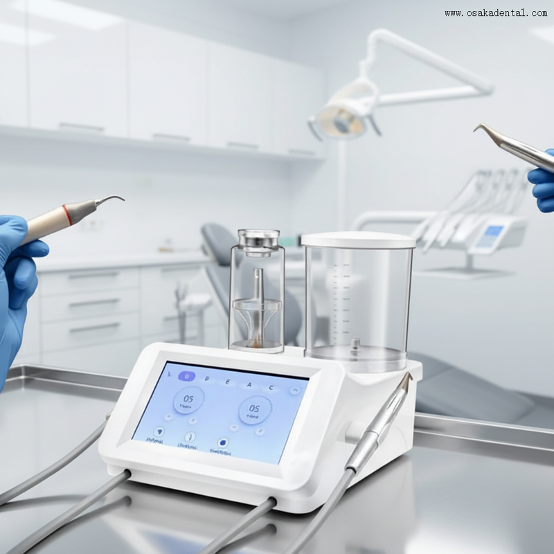 Dental Scaler with Air Prophy Two in One Machine