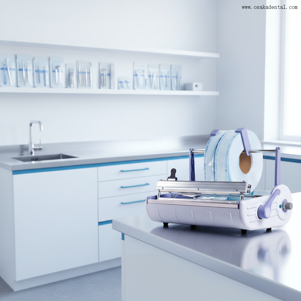 Dental Automatic Dental Sealing Machine with holder for sterilization pouch and for Sterilization Bags