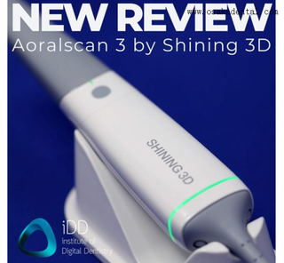 Shinning 3D oral scanner for dental lab operation