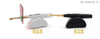 Dental black and white color one second curing light