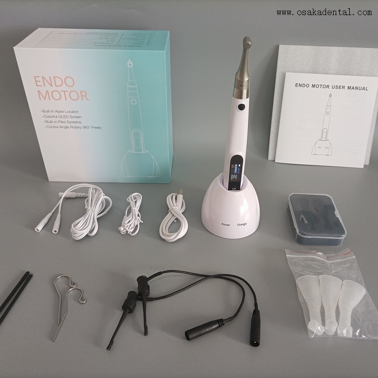 New Wireless Dental Endo Motor with Apex Locator Function OSA-E13-6A