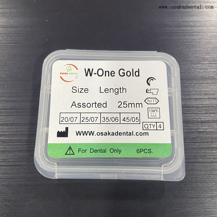 Dental Protaper File Wave One Gold NITI Files