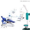 Dental chair with top mounted tray and with 