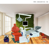 High quality dental chair for dental clinic orange color