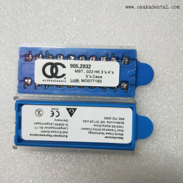 Monoblock 022 Slot MBT Dental Orthodontic Bracket