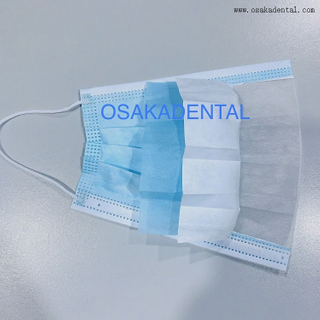 Disposable 3 Layer Face Mask Dental Consumables OSA-W30