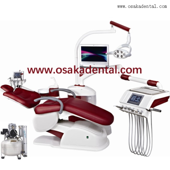 Dental chair unit with air compressor OSA-A6800