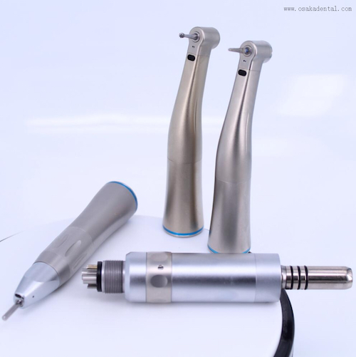 How should dental handpieces be oiled?