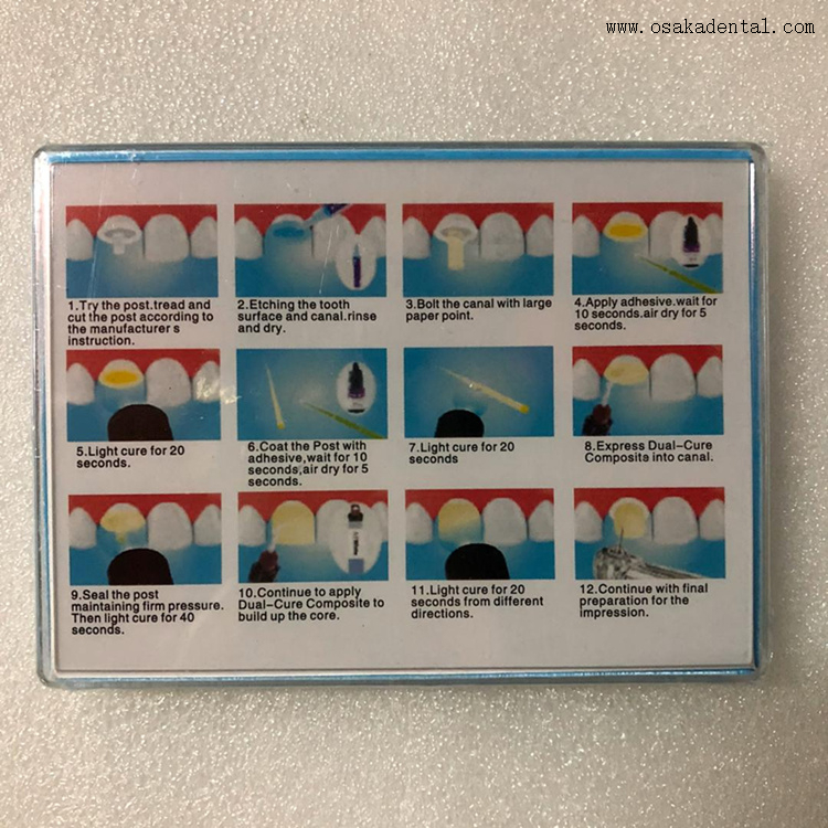 English Packing Economical Fiber Post and Drill for Dental Clinic