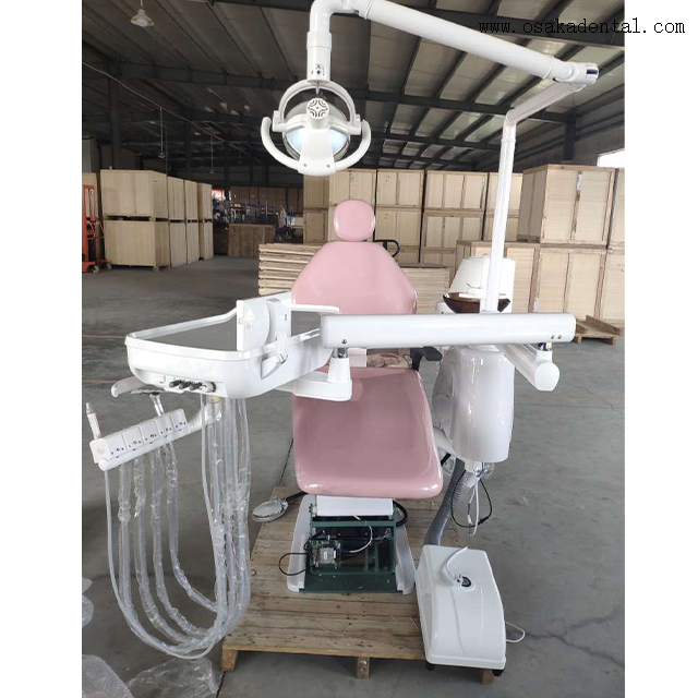 Economic Beautiful Dental Chair Unit with Weak Suction