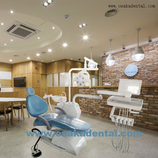 Dental Chair with LED lamp with multi-function footpad