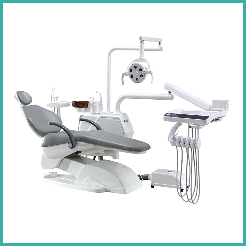 Surgical Electronic Dental Chair With Dentist Stool