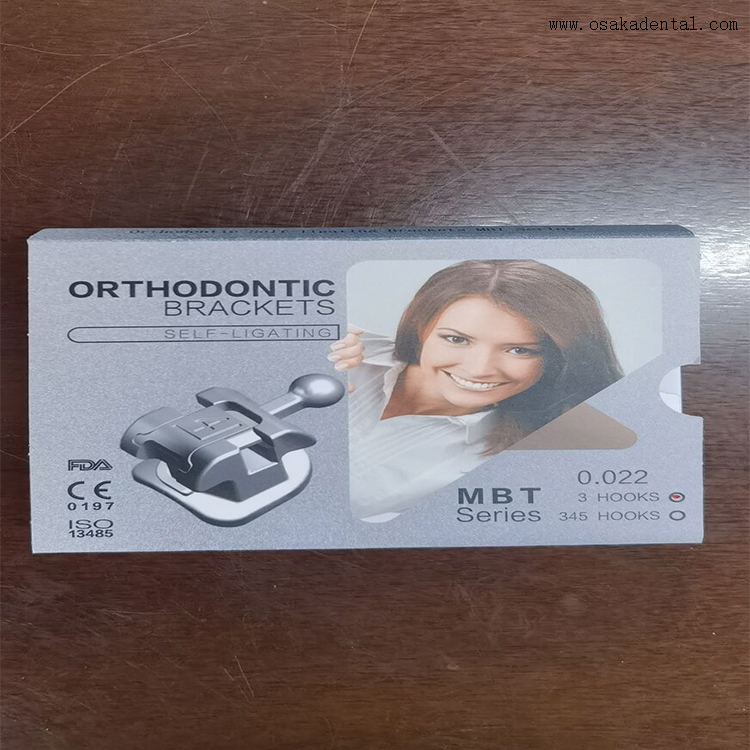 Dental Material Dental Orthodontic Self-ligating Bracket