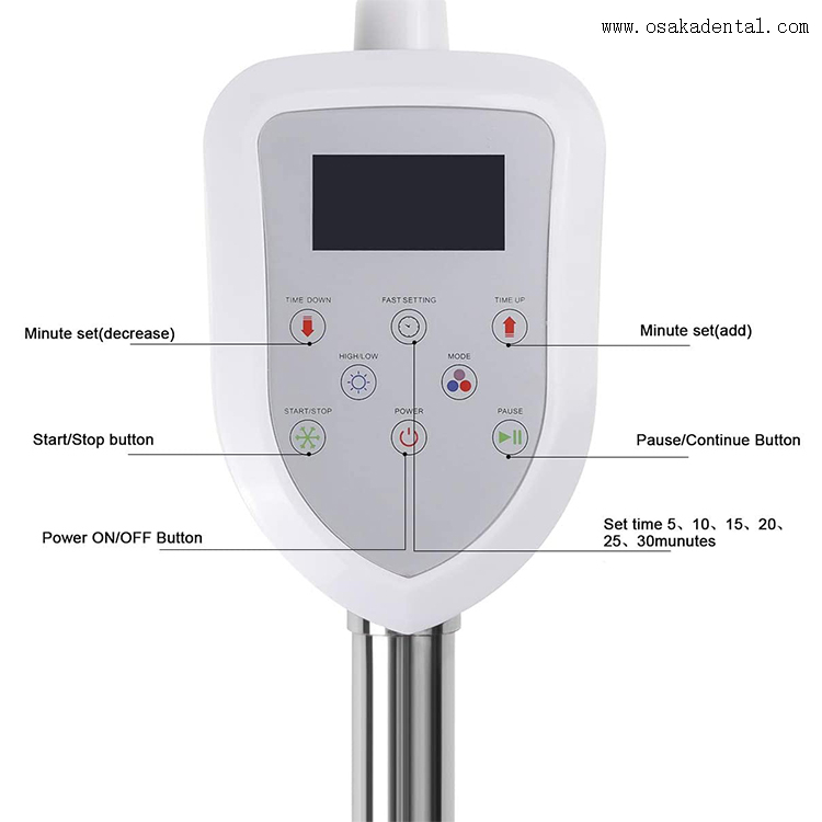 Dental Digital Display Panel Whitening Unit