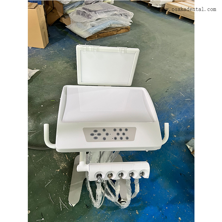 Dental chair with dental cabinet with strong quality dental chair