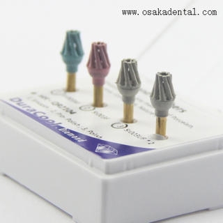 Dental Composite Diamond Polisher RA QR2104 Polishing System 4pcs Per Set