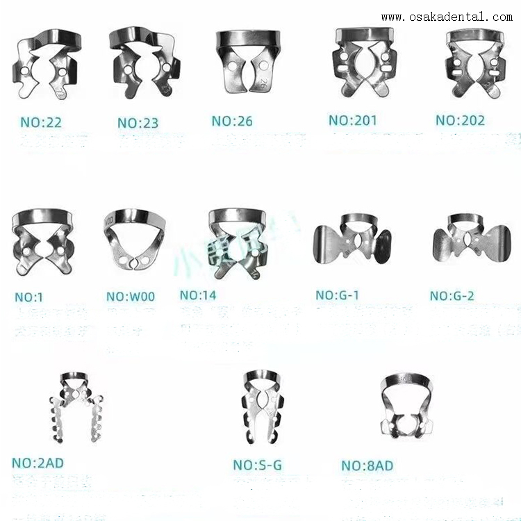 Dental Material Dental Stainless Steel Rubber Dam Clip
