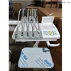 Dental chair with uphold tray 