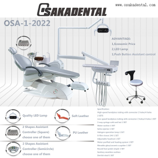 Economic Dental Chair Dental Unit with LED Lamp OSA-1-2022