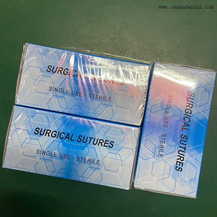 Dental Disposable Material Sugical Sutures Silk Braided OSA-C-115