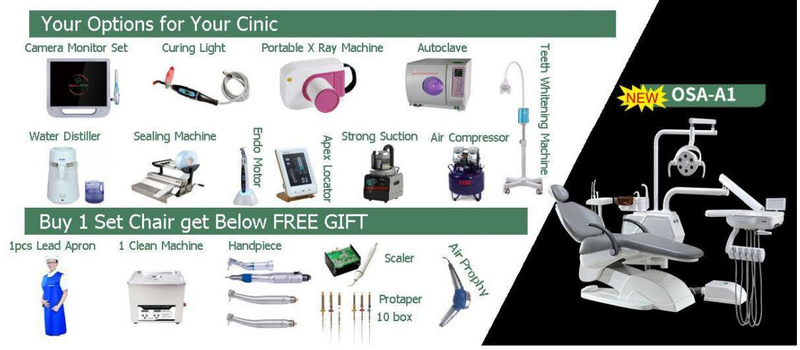 Promotion dental unit chair set/Cheap Dental Chair full set/Dental Treatment Unit