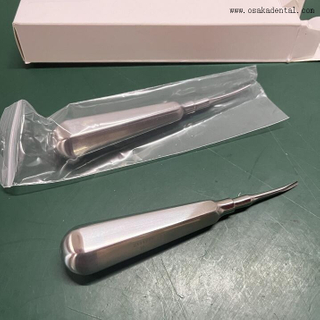Uncoated Steel Dentist Surgical Instrument Tool Dental Luxating Lift Root Elevator