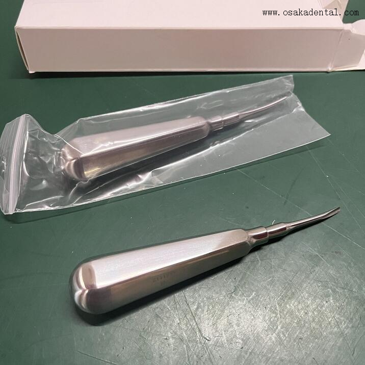 Uncoated Steel Dentist Surgical Instrument Tool Dental Luxating Lift Root Elevator