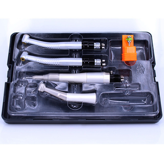 Shadowless LED High Speed with Coupling and Push Button Low Speed Dental Handpiece Set