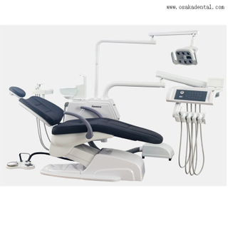Luxury Dental Chair Product with One Dentist Stool price of dental unit equipments used chair