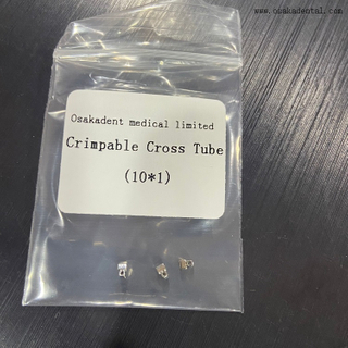 Dental Orthodontic Crimpable Cross Tube