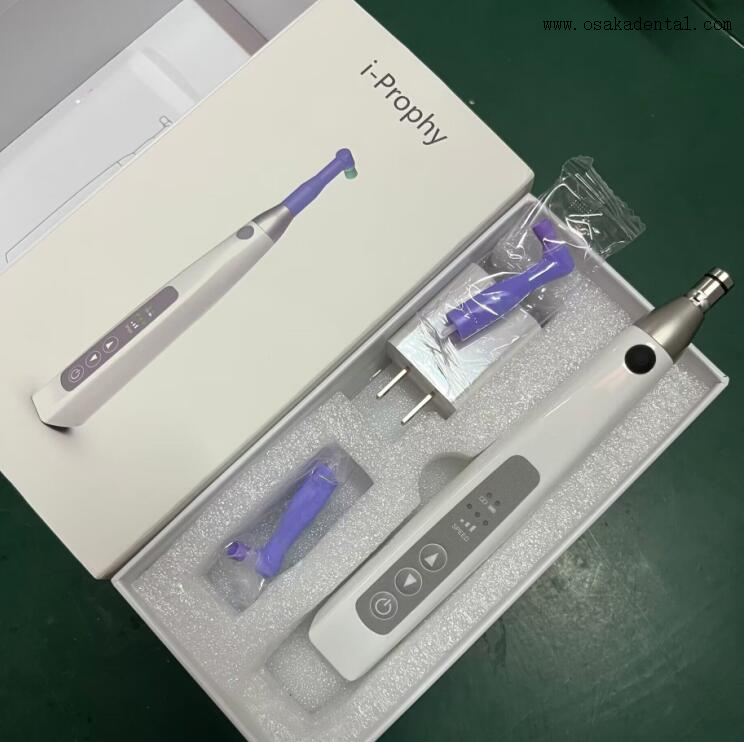 Rechargable Prophy Handpiece with Tips