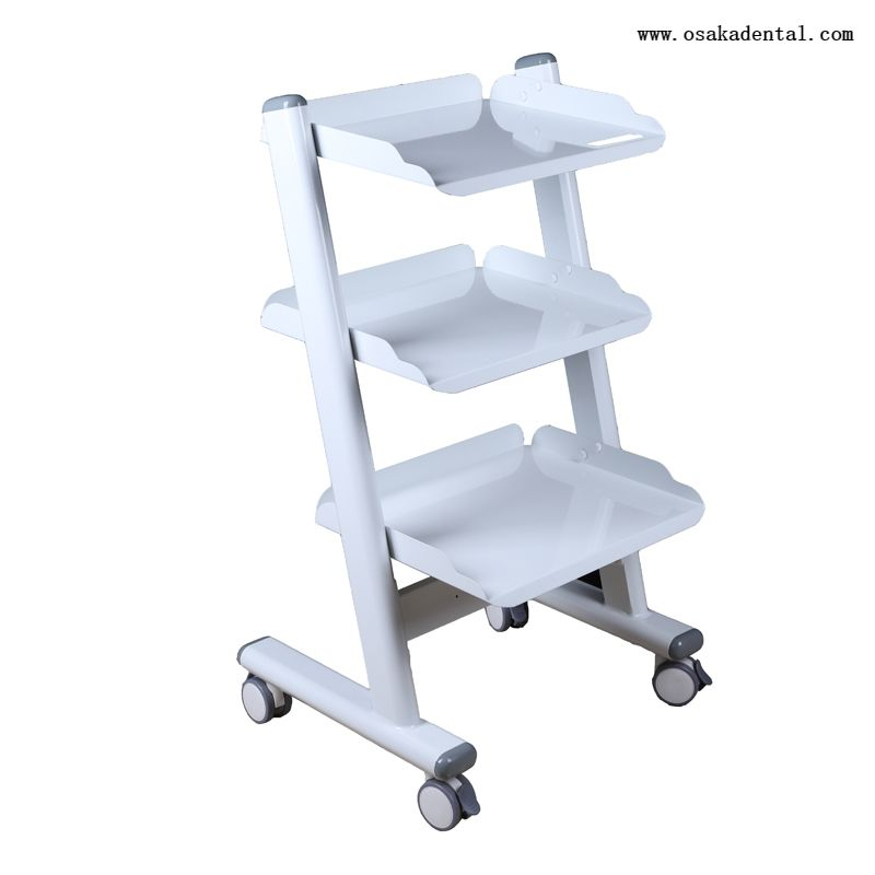 Mobile Tool Cart with Outlet for Dental