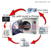 Dental autoclave with 18 Liters with dental handpiece and dental instrument and dental sealing machine