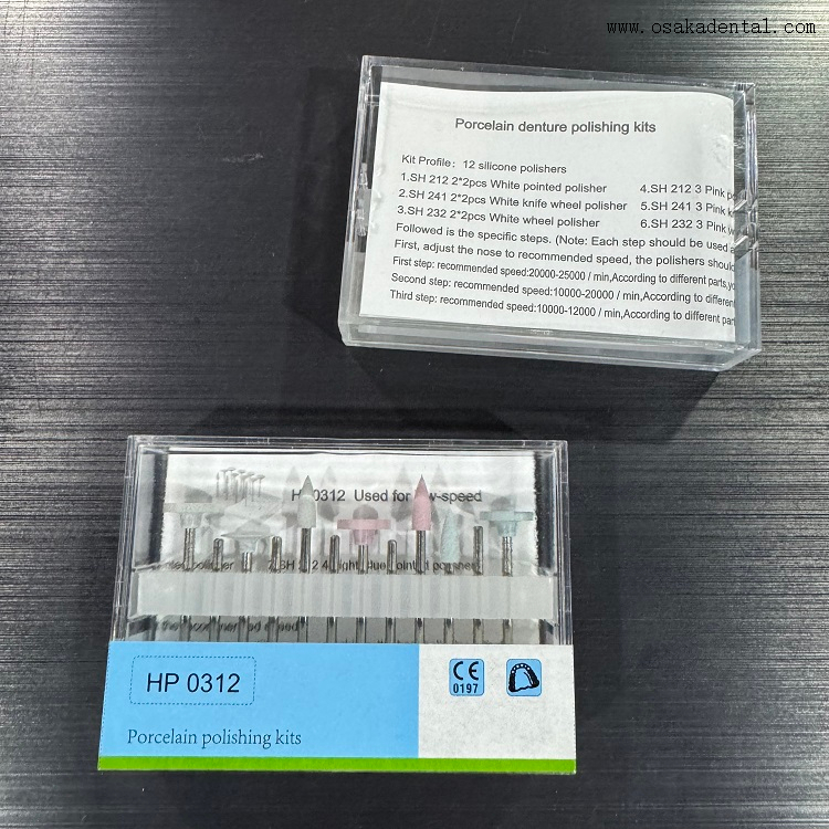 Dental Polishing Kit HP 0312 for Low Speed Handpiece