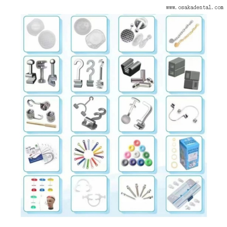 Different Kinds of Dental Orthodontic Bracket and Accessories