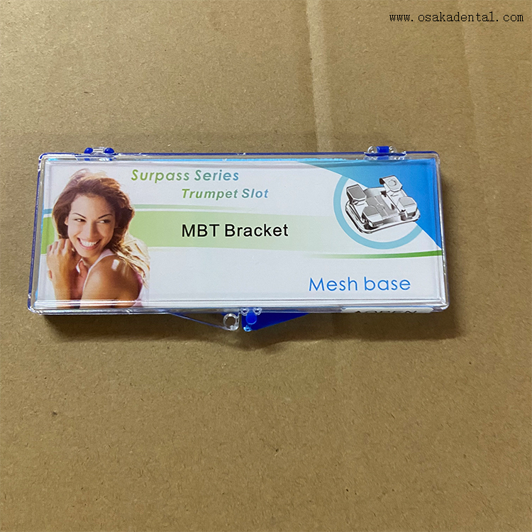Dental Orthodontic Mesh Base Metal Bracket