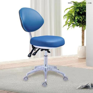 Dental Chair Stool with Backrest 