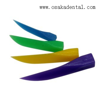 Dental Natural Wooden Ploy Wedges Endodontics Disposable Goods