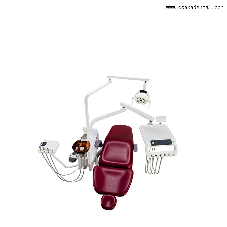 New Design Touch Type Instrument Tray Dental Chair with 9 Memory